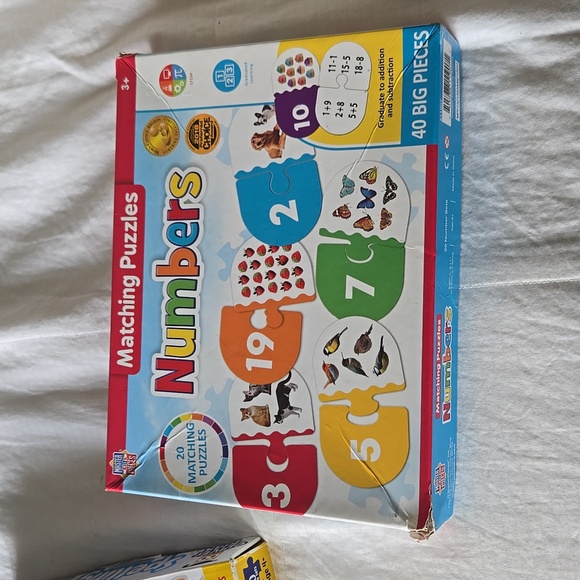 Numbers and spelling puzzles age 3+ and 4+ - Picture 2 of 7